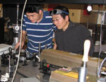 Lehigh University, Yujie Ding created terahertz (THz) pulses by frequency mixing the beams from two carbon-dioxide lasers