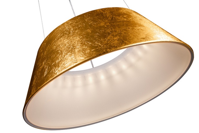 Philips LED lamp and shade