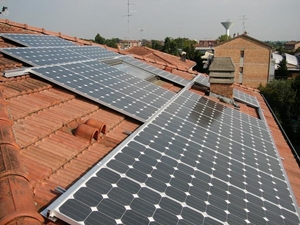 Italian rooftop solar