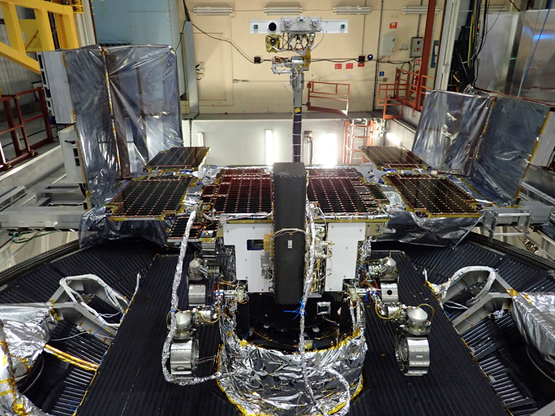 Good to go: ExoMars Rover with MOMA laser passed Airbus thermal vacuum tests.