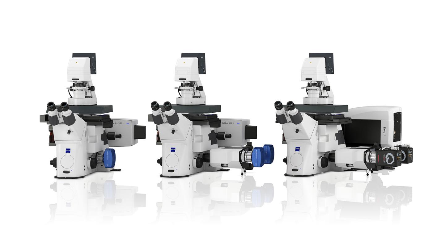 The expanded Zeiss Lattice SIM family. Click for info.