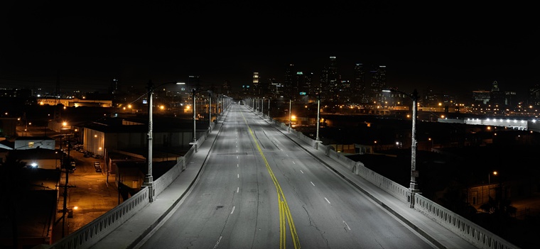 Los Angeles' LED streetlight retrofit
