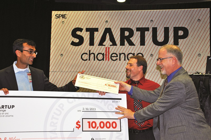 2013 SPIE Startup Challenge winner Arun Chhabra