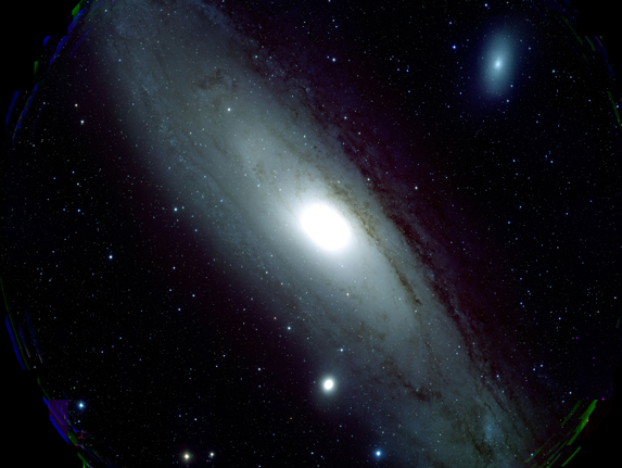 Galaxy M31 captured by Japan's Subaru Telescope's Hyper Suprime-Cam.
