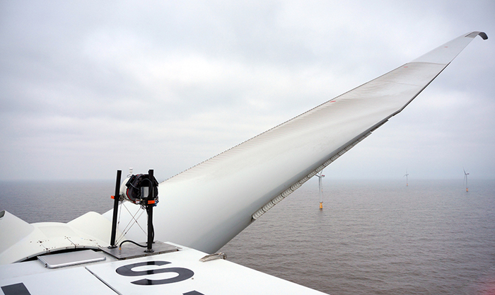 The 270MW Lincolnshire Offshore wind farm - now with ZephIR lidar.