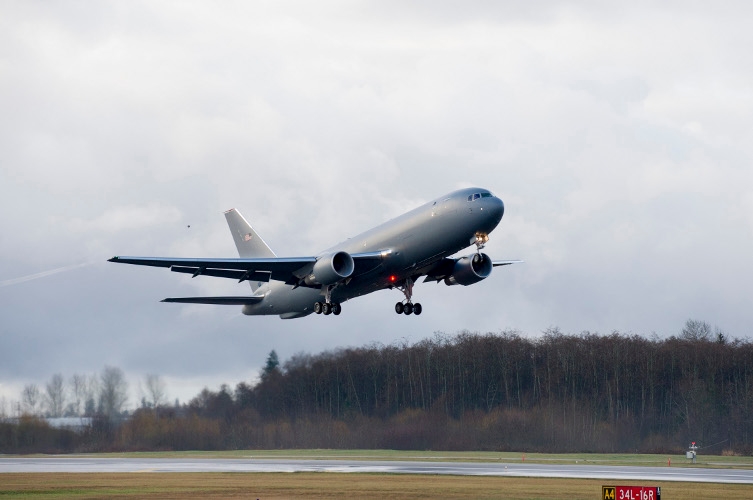 New KC-46A Boeing tankers