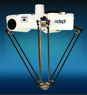 Adept’s latest industrial robot - the Hornet 565.