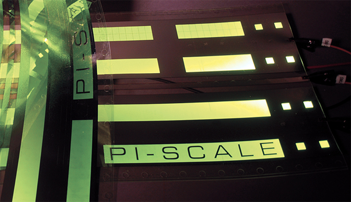 FEP is a core partner of the European PI-SCALE flexible OLED pilot line project.