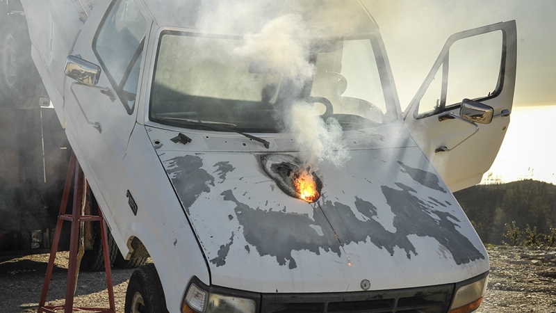 Blowing the doors off: Lockheed's 'ATHENA' laser weapon