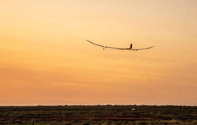 PHASA-35 is an unmanned 35-meter wingspan solar-electric aircraft.