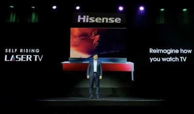 Hisense has launched three new Laser TV products.