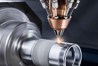 Laser metal deposition process speeds double with new nozzle.
