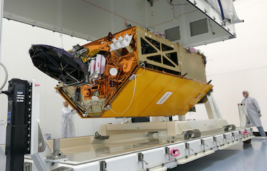 Readying for launch: Sentinel-6 being prepared