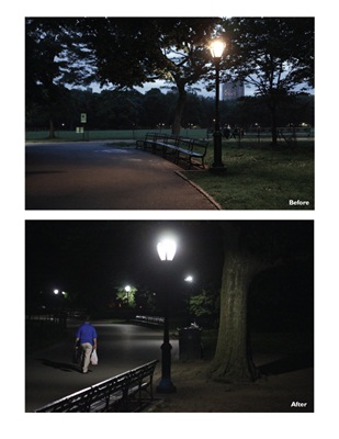 Central Park: lighting upgrade