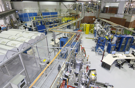 The new EUV beamline at the Metrology Light Source.
