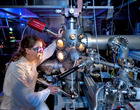 Higher power: Laser research at Berlin's Max Born Institute.