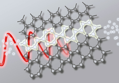 Versatile: graphene can convert light into electrical current.