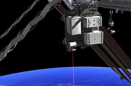 Calling Earth: Artist's impression of Optical Payload for Lasercomm Science.