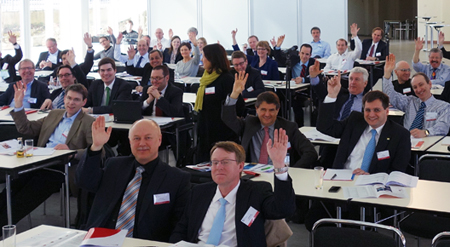 EPIC members at recent AGM vote to approve annual Day Of Photonics.