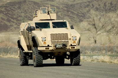 Humvee: ready for a laser upgrade
