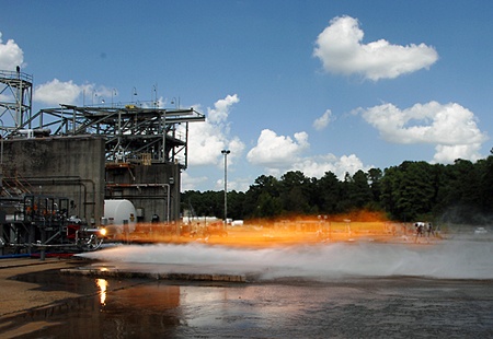 NASA engineers have completed testing with two 3-D printed rocket injectors. 