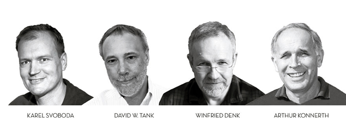 Brainboxes: inventors of two-photon microscopy and winners of the 2015 Brain Prize.