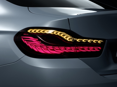 BMW concept car's OLED rear lights