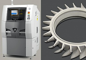 Laser additive manufacturing specified for aerospace components.