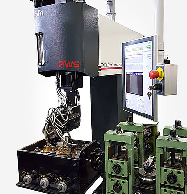 Rofin’s PWS: a laser welder with integrated process sensor for gap detection and tracking.