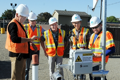 Under test: Acutect's laser-based methane detector