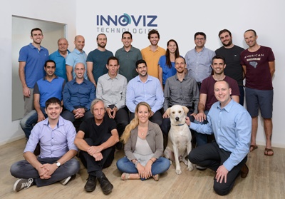 Innoviz team (including Winston the labrador)