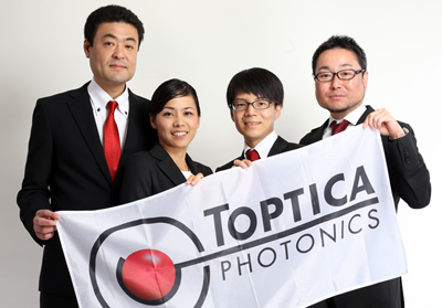 Kon'nichiwa! Toptica's new team looks forward to supporting Japan's laser sector.