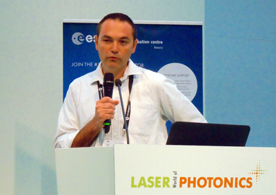 Startup Winner: Eran Hochstadter, Head of Business at Continuse Biometrics.