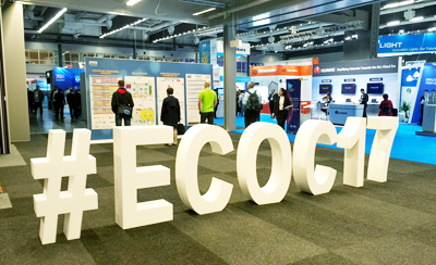 The giant ECOC hashtag was a popular spot for 