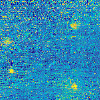 Seeing the dots: a modified super-resolution approach