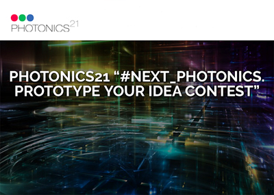 Do you have a novel photonics system idea? If so, tell Photonics21 to win.