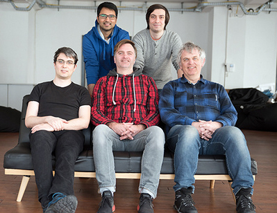K-Lens team: Pascal Bies, Sunil Jaiswal, Matthias Schmitz, Zaur Aliev, Klaus Illgner.