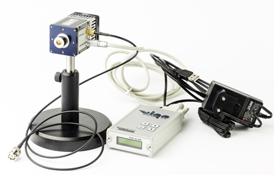 Waterspy relies on a laser configuration, photodetectors and ultrasound particle manipulation.