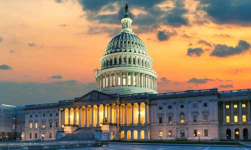 The United States Capitol, the seat of the Congress, the legislative branch of the federal government. Credit: Courtesy of SPIE.
