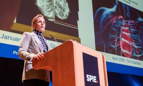 Prof.&nbsp;Lena Maier-Hein of the German Cancer Research Center and Heidelberg University. Photo: Philippe Stirnweiss.