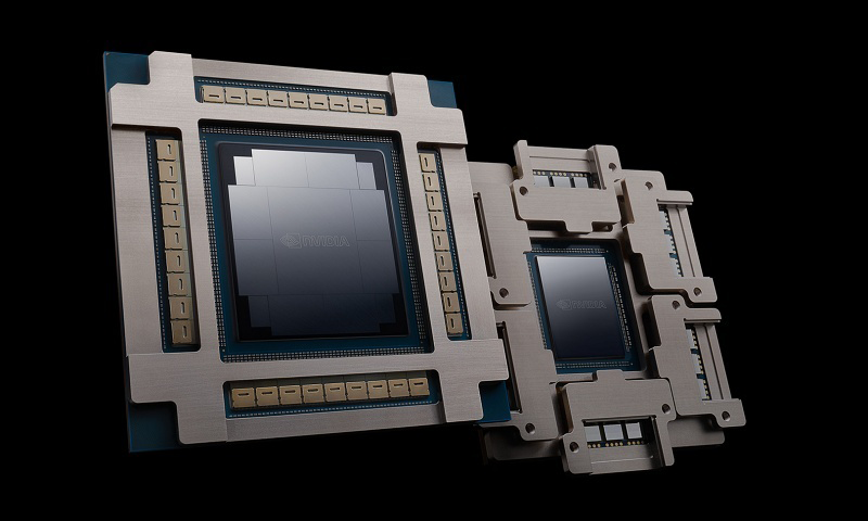 Nvidia's new Spectrum-X Photonics network switches, scheduled to ship from the second half of 2026, include multiple configurations, for example 128 ports of 800Gb/s or 512 ports of 200Gb/s, to deliver a total bandwidth of 100Tb/s. Image: Nvidia.