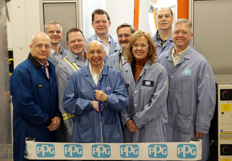 PPG opens pilot finishing line with IPG's PhotoniCURE system.