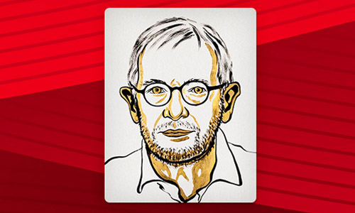 Francis Halzen,winner of the Nobel Prize in Physics 2026. Credit: Nobel Prize Committee.