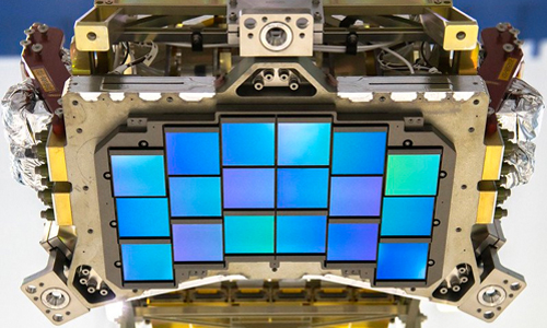 Roman Focal Plane System (structure is about the size of a small microwave oven). Credit: NASA/Chris Gunn.