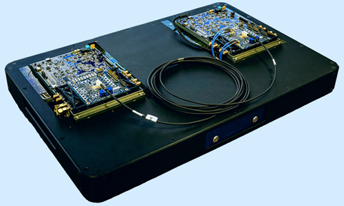 Avicena&rsquo;s connectorized microLED optical interconnect.&nbsp;Image: Avicena.