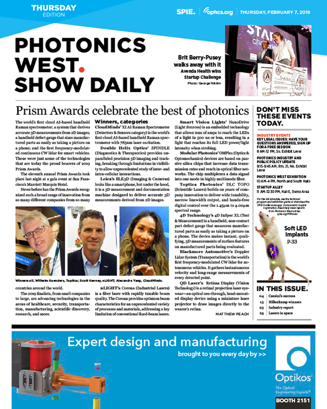 Show Daily - 2019 Thursday