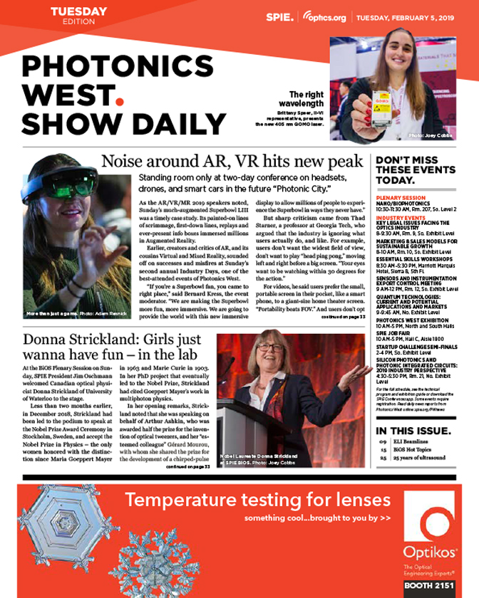 Show Daily - 2019 Tuesday