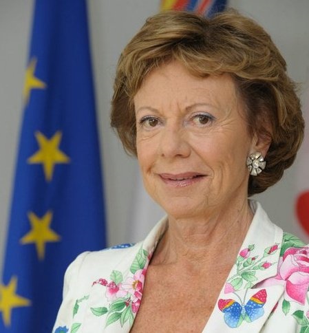 Neelie Kroes, Vice President of the European Commission and also the European Digital Agenda Commissioner, will provide a keynote address at the Photonics21 annual general meeting in Brussels next February. In one of her previous roles, Kroes served on the board of the communications giant Lucent Technologies (now Alcatel-Lucent). Credit: EC.
