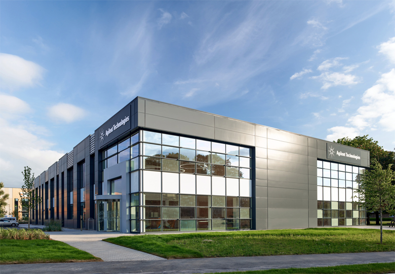 Agilent's new facility for spectroscopy research and development at the Harwell Science and Innovation Campus.