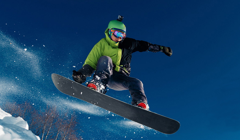 Apps include hands-free navigation of the slopes, recording of times, and even an audio player.